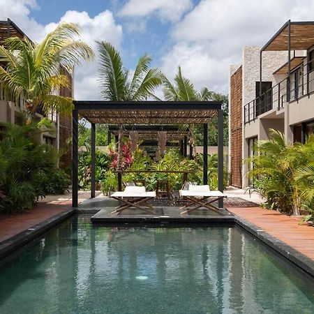 Lujoso Departamento Boho-Chic Con Alberca Privada Apartment Tulum Bagian luar foto