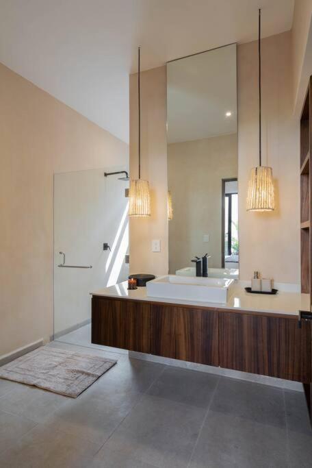 Lujoso Departamento Boho-Chic Con Alberca Privada Apartment Tulum Bagian luar foto