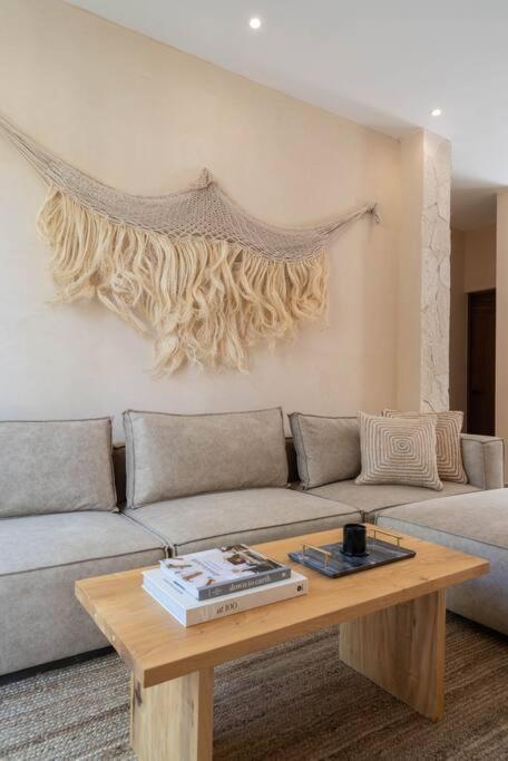 Lujoso Departamento Boho-Chic Con Alberca Privada Apartment Tulum Bagian luar foto